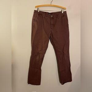 Gap Men’s Maroon Khaki Pants chinos